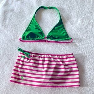 Ralph Lauren Girls Size 5 Swimsuit